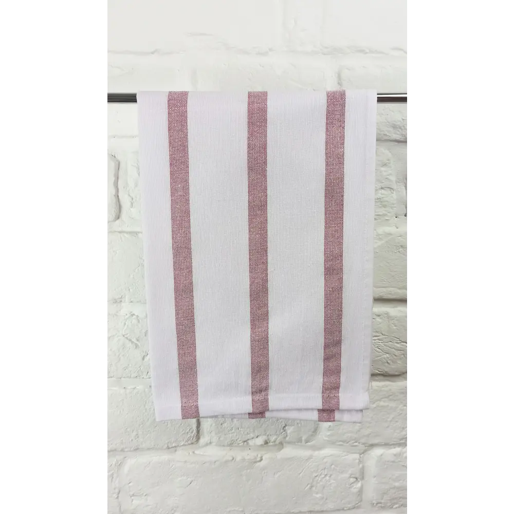 Полотенце вафельное Belezza 40x60 см цвет бело-красный STLM-2025546