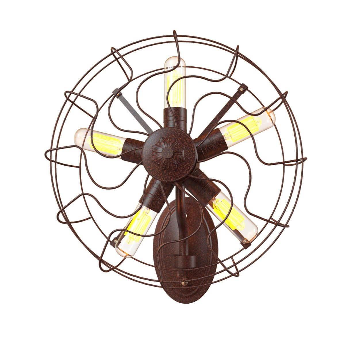 Бра настенное коричневое Blowhole Loft 1836W LOFT IT BLOWHOLE 00-3889051 Коричневый  - Вид №1