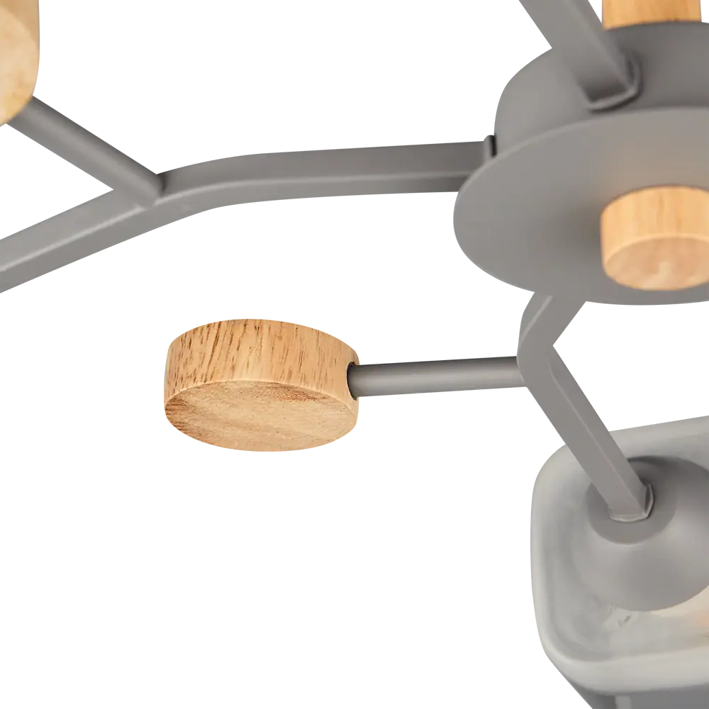 Люстра потолочная Jlight Frio 3139/5С цвет серый 84315597 STLM-2100492  - Вид №5