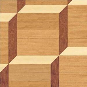 Художественный паркет Da Vinci Щитовой 26-486 Дуб (Гладкая) 500х500 мм.