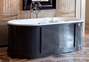 Gentry Home Новая Канада Cast iron bathtub Ral 9010 GH100909  - Вид №1