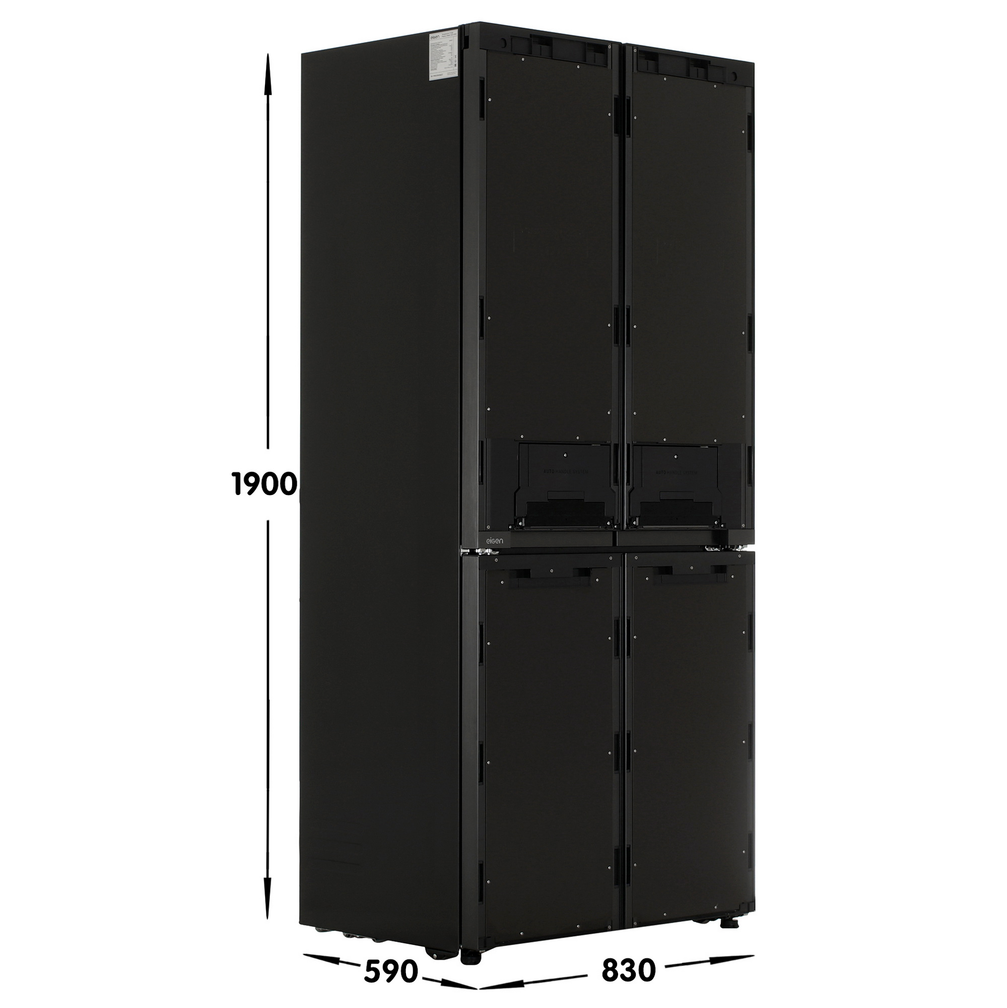 9149910 Холодильник многодверный  без фасада Eigen Stark-RF05 серебристый STDN-0065630 - Вид №8