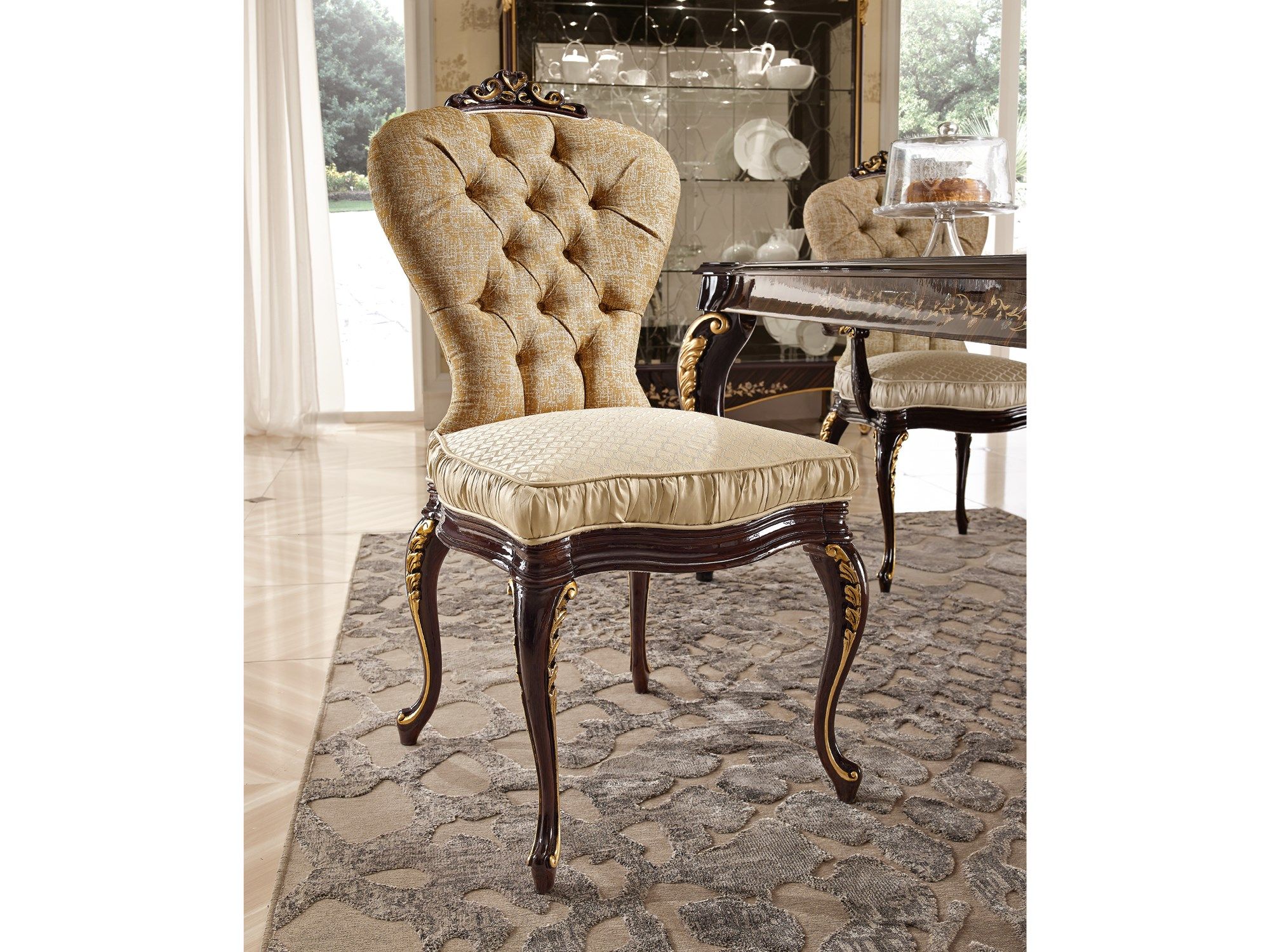 Тканевый стул capitonné A.R. Arredamenti Ricasoli ARCH-00090355 - Вид №2