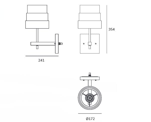 Алюминиевая настольная лампа Exporlux Короли и королевы ARCH-00042872 - Вид №2