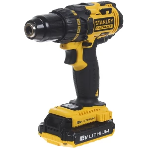 Шуруповерт аккумуляторный Stanley Fatmax FMC600D2, 18 В Li-ion 2х2 Ач