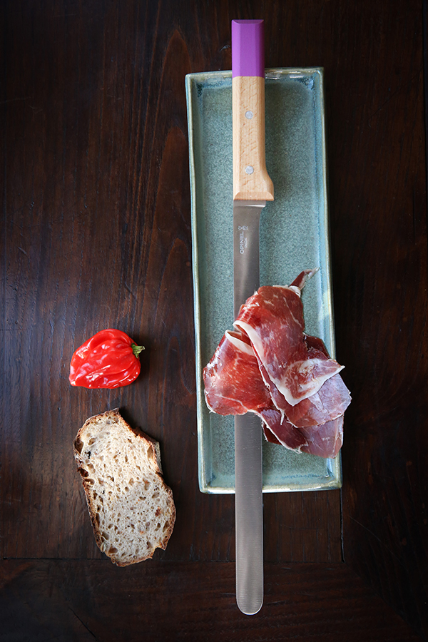 Нож кухонный Parallele для карпаччо лиловый 30 см Opinel 002130 - Вид №1