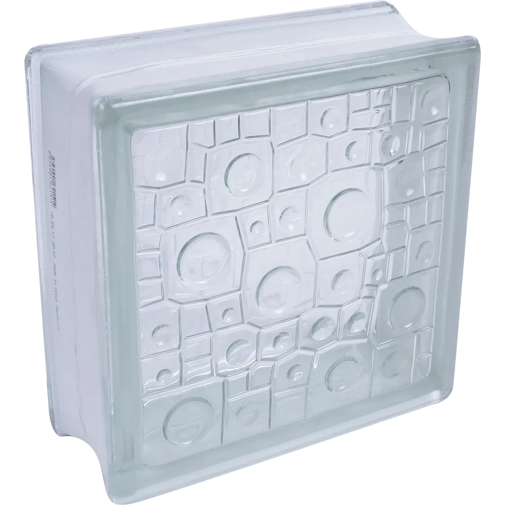 Стеклоблок Богема Губка бесцветный 13470319 STLM-2207849 VITRABLOCK 