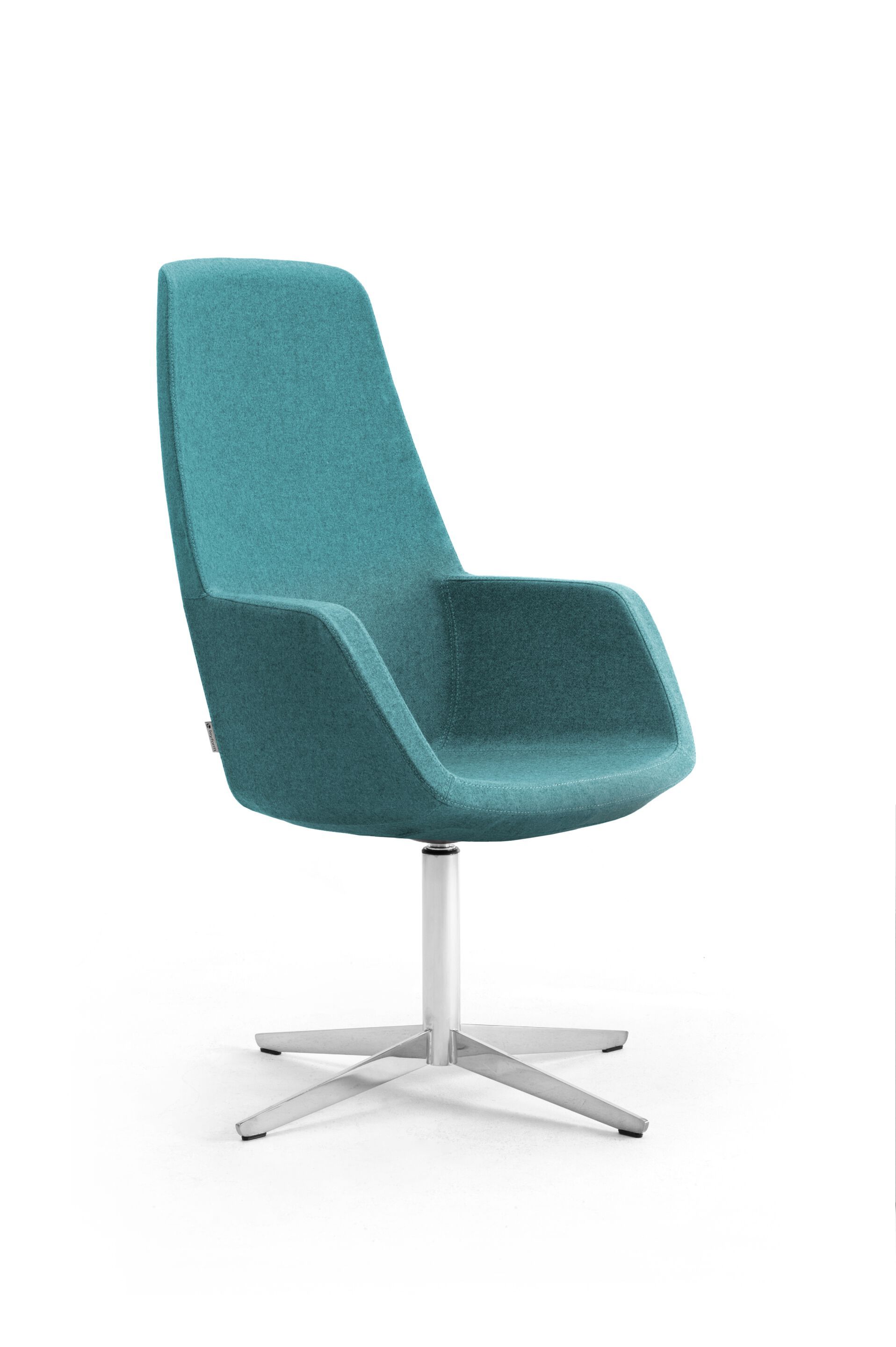 Стул из ткани с высокой спинкой Leyform Gaia ARCH-00092534 - Вид №8