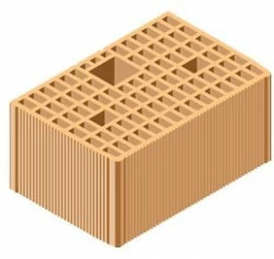 T2D Несущий кирпичный блок для армированной кладки Poroton® muratura armata 339