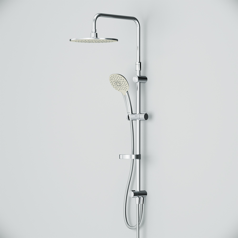 F0770A100 Spirit V2.0 душ.система набор: верхн.душ d 250 мм ручн.душ 3 ф-ции d 120 мм переключате AM.PM Spirit 2.0  - Вид №6