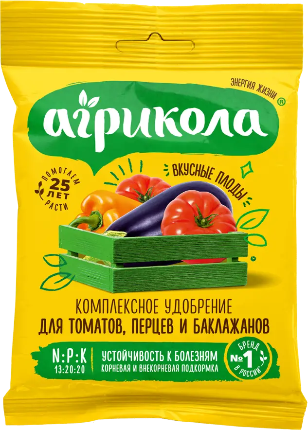 АГРИКОЛА — удобрение для томатов, перцев и баклажанов 82796343
