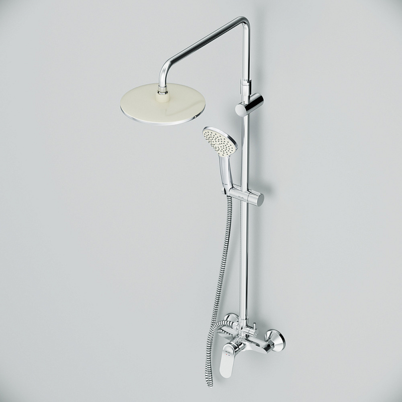 F0785C800 душ.системанабор:см-ль д/душа с переключателемверхний душ d220 мм ручной душ 110 AM.PM Sunny - Вид №7