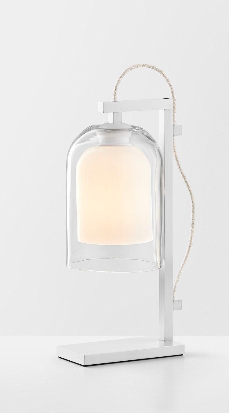 Настольная лампа из стали и стекла Articolo Studios Lumi ARCH-00022491 - Вид №2