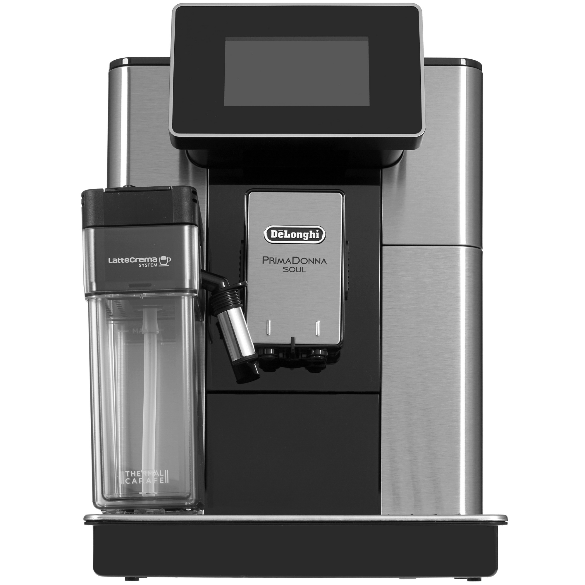 4900469 Кофемашина автоматическая DeLonghi ECAM 610.75.MB серебристый STDN-0098250 - Вид №1