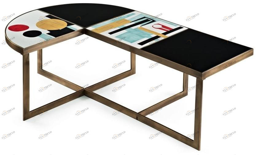 MARIONI Низкий журнальный столик Carousel 02870