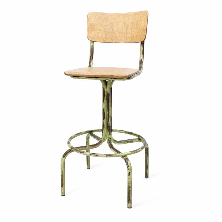 081074 Деревянный барный стул Francisco Segarra Fiona Santreyd - Вид №1