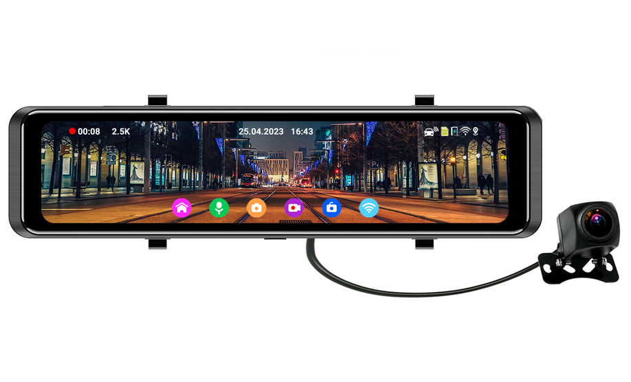 5456680 Видеорегистратор-зеркало Trendvision MR-1100 4Ki STDN-0135533 - Вид №3