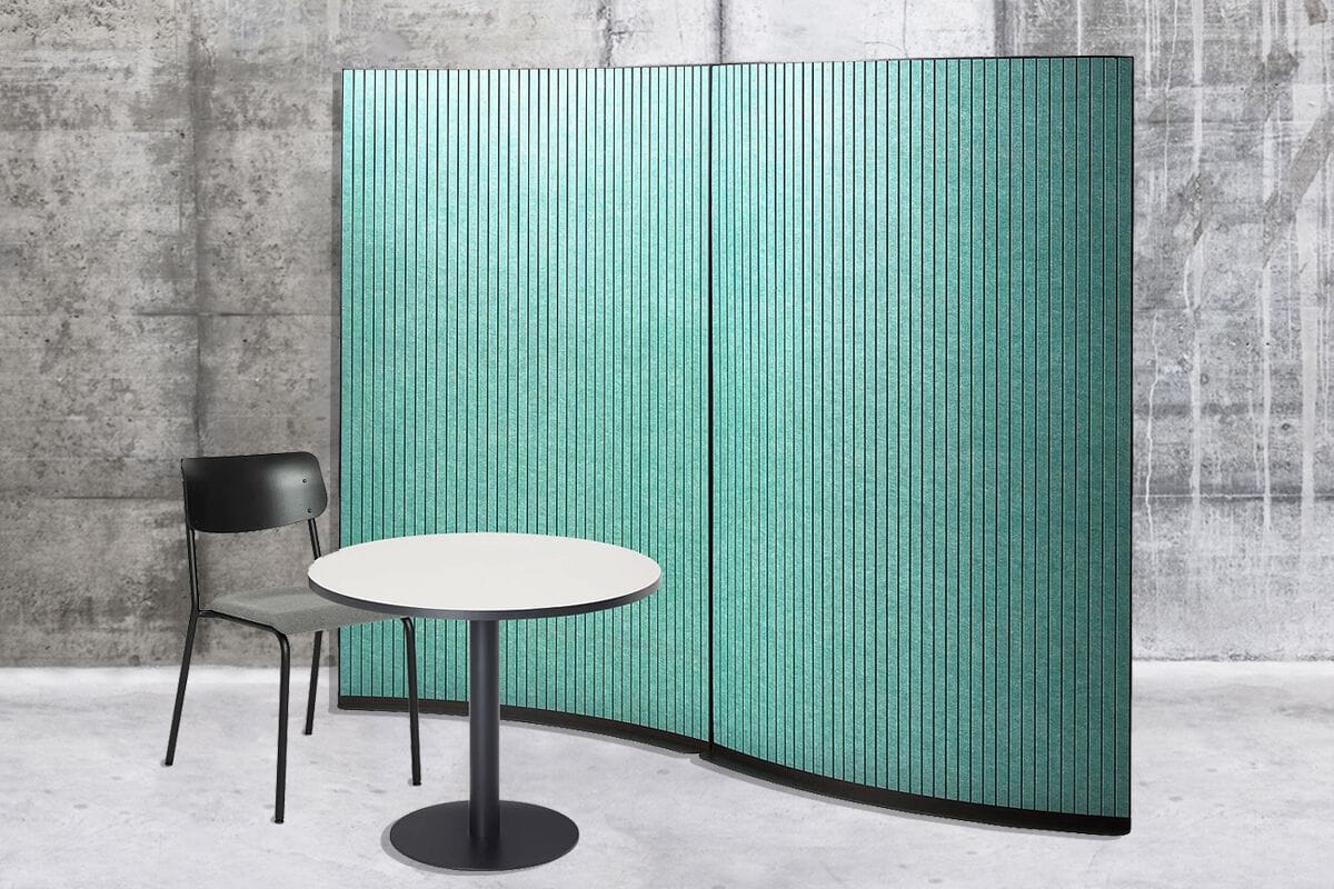 ПЭТ звукопоглощающая офисная перегородка ECHOJAZZ ECHOCOVE® BOW ARCH-00070871 - Вид №1