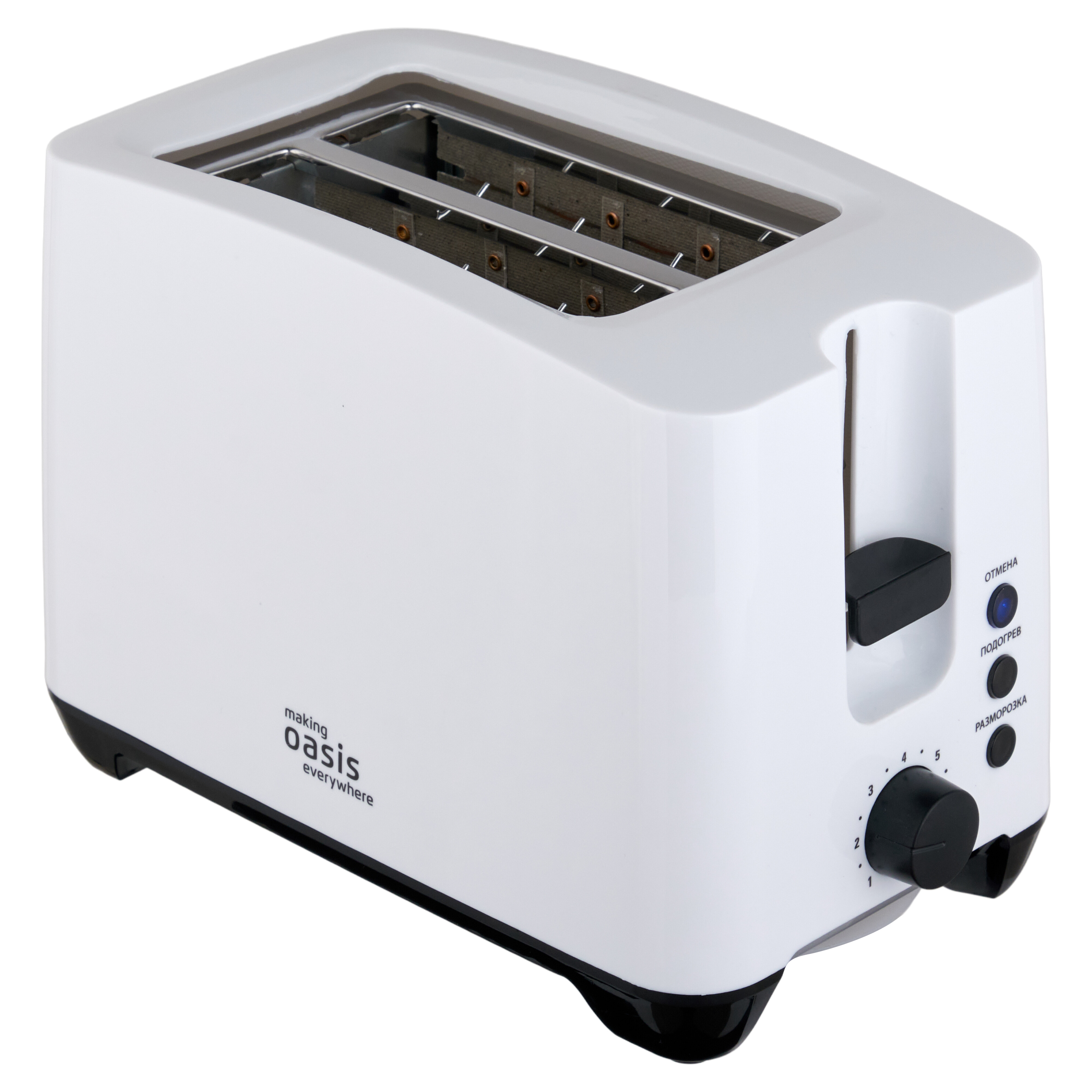 9135283 Тостер Oasis TR-2W белый STDN-0115541