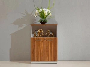 Arrediorg.it® Низкий офисный ящик для хранения из дерева с распашными дверцами Evolutio