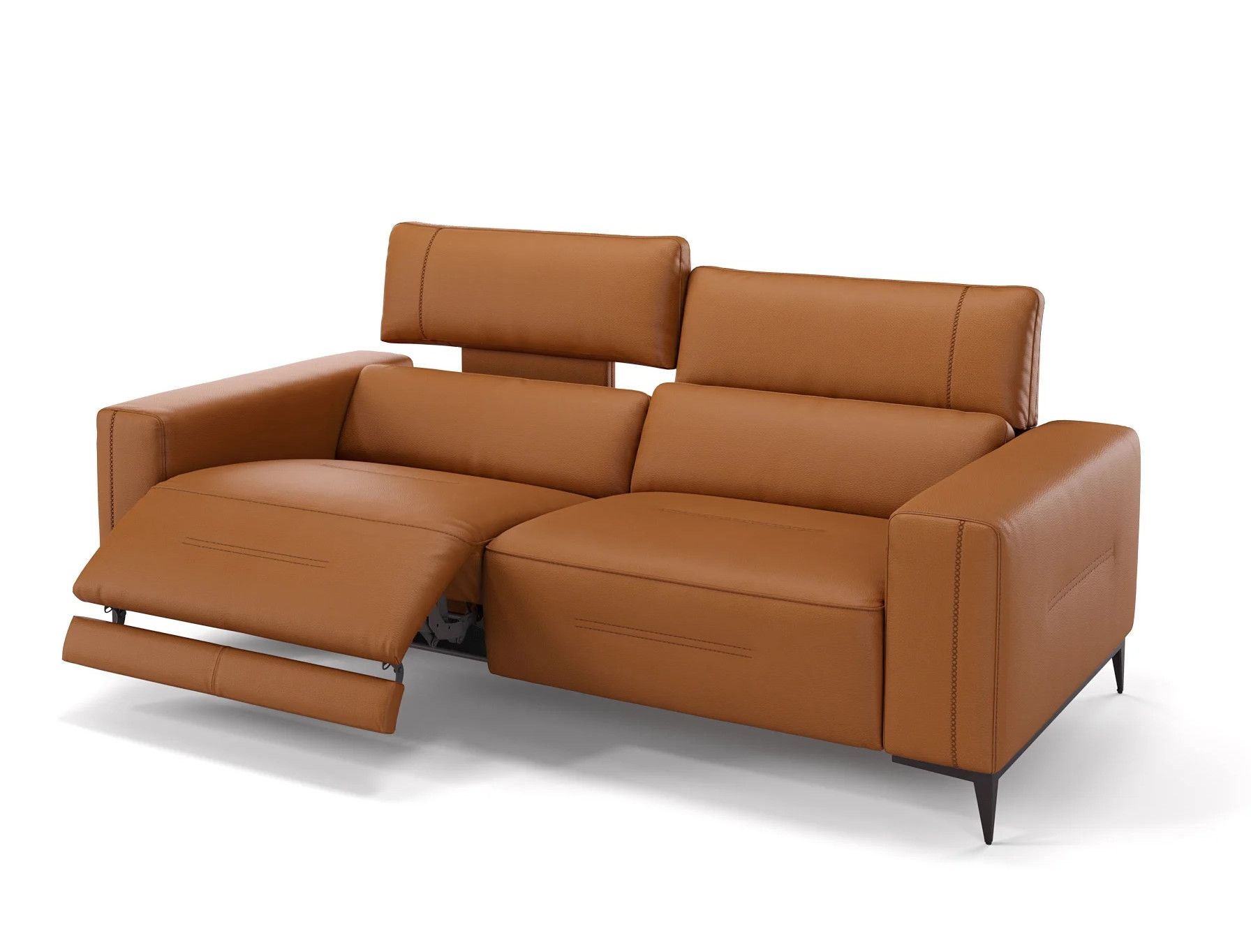 3-местный кожаный диван Sofanella Teramo ARCH-00066621