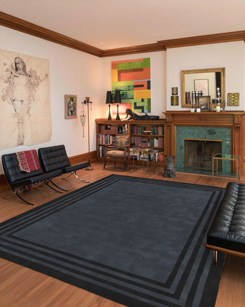 Ковер Dazzle blue 300x400 синий RUGBERRY ДИЗАЙНЕРСКИЕ, DAZZLE 326189 Синий  - Вид №1