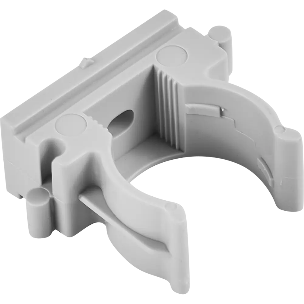 Клипса-держатель LEXMAN для труб 20 мм (10 шт) - надежная фиксация коммуникаций 88460836 STLM-1107875 - Вид №2