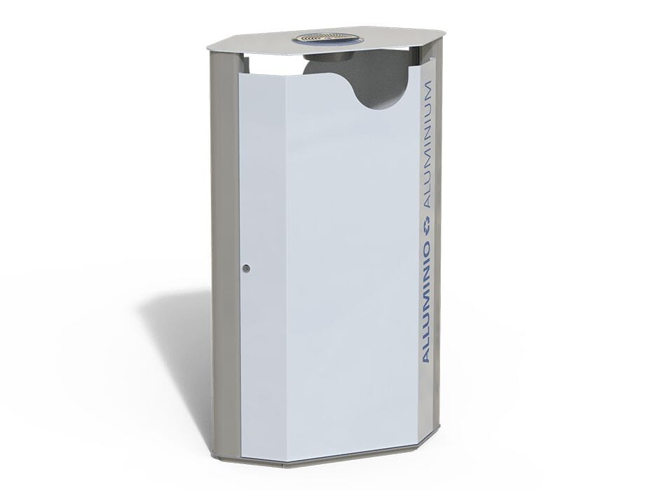 Корзина для мусора из оцинкованного листа DIMCAR PHURO ARCH-00120541 - Вид №1