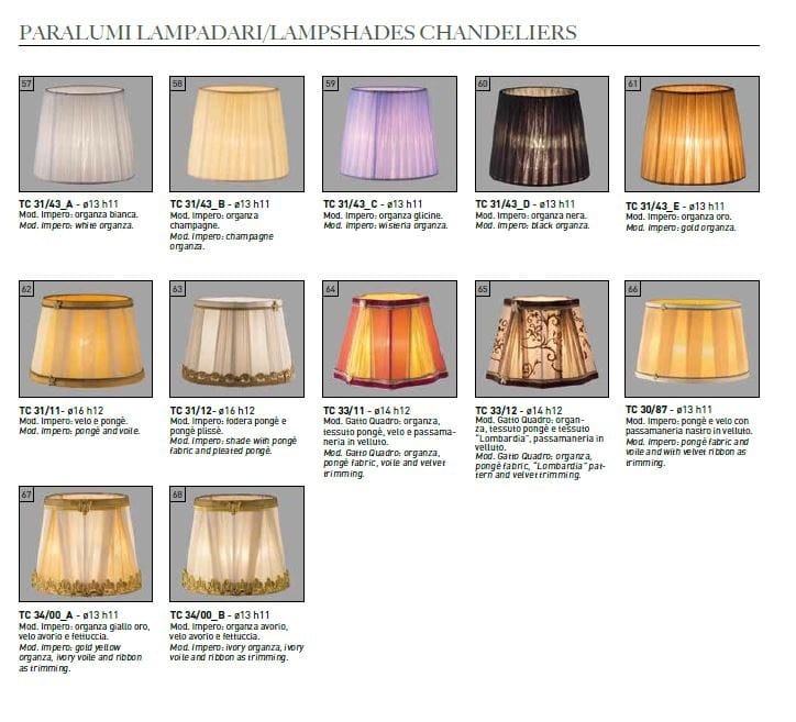 Подвесной светильник с кристаллами Swarovski® Euroluce Lampadari Toochic ARCH-00121019 - Вид №6