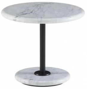 Ligne Roset Круглый журнальный столик из мрамора