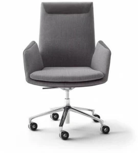 COR Поворотное кресло руководителя с регулируемой высотой на колесиках Cordia plus