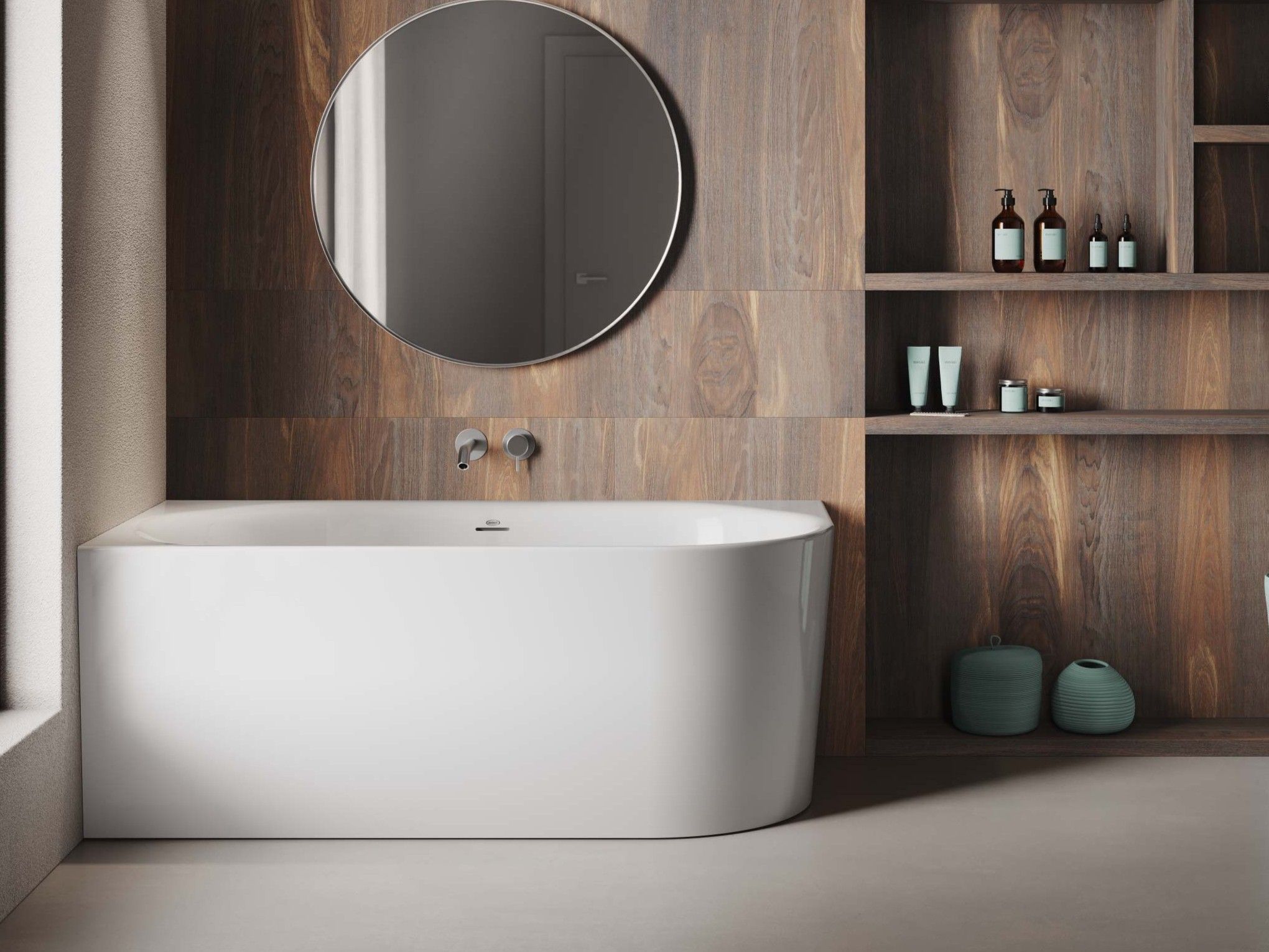 Акриловая угловая ванна Jacuzzi® гостиная ARCH-00052115 - Вид №5