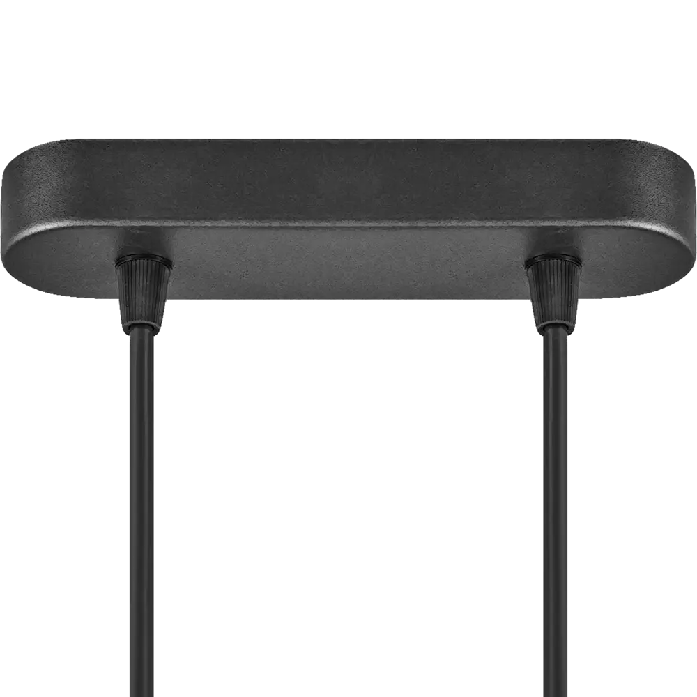 Подвесной светильник Vitaluce Евгения 3 лампы 9м² Е14 цвет черный матовый STLM-2122992 - Вид №4