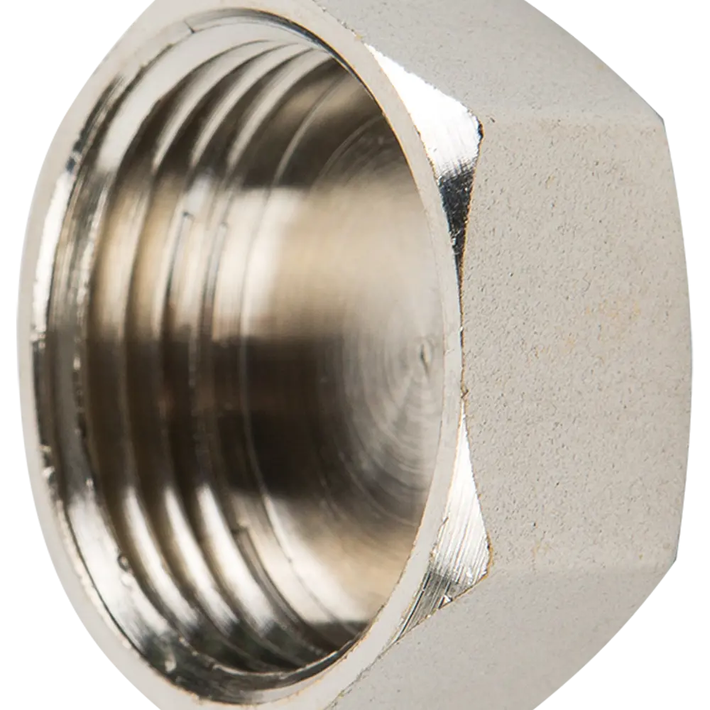 Заглушка Valtec внутренняя резьба 1" никелированная латунь 10513360 STLM-2076127  - Вид №1