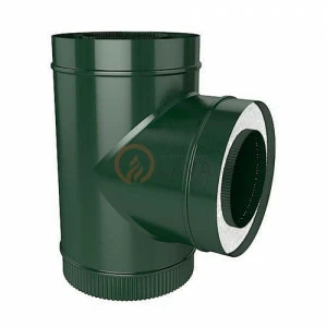 Сэндвич-тройник LAVA 115/180 мм. 90" зеленый (6005)