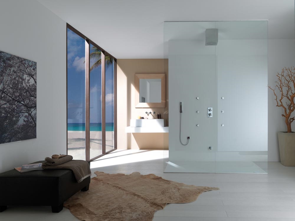 H81720 Потолочный & настенный душ Cube-Inox BOSSINI  - Вид №1