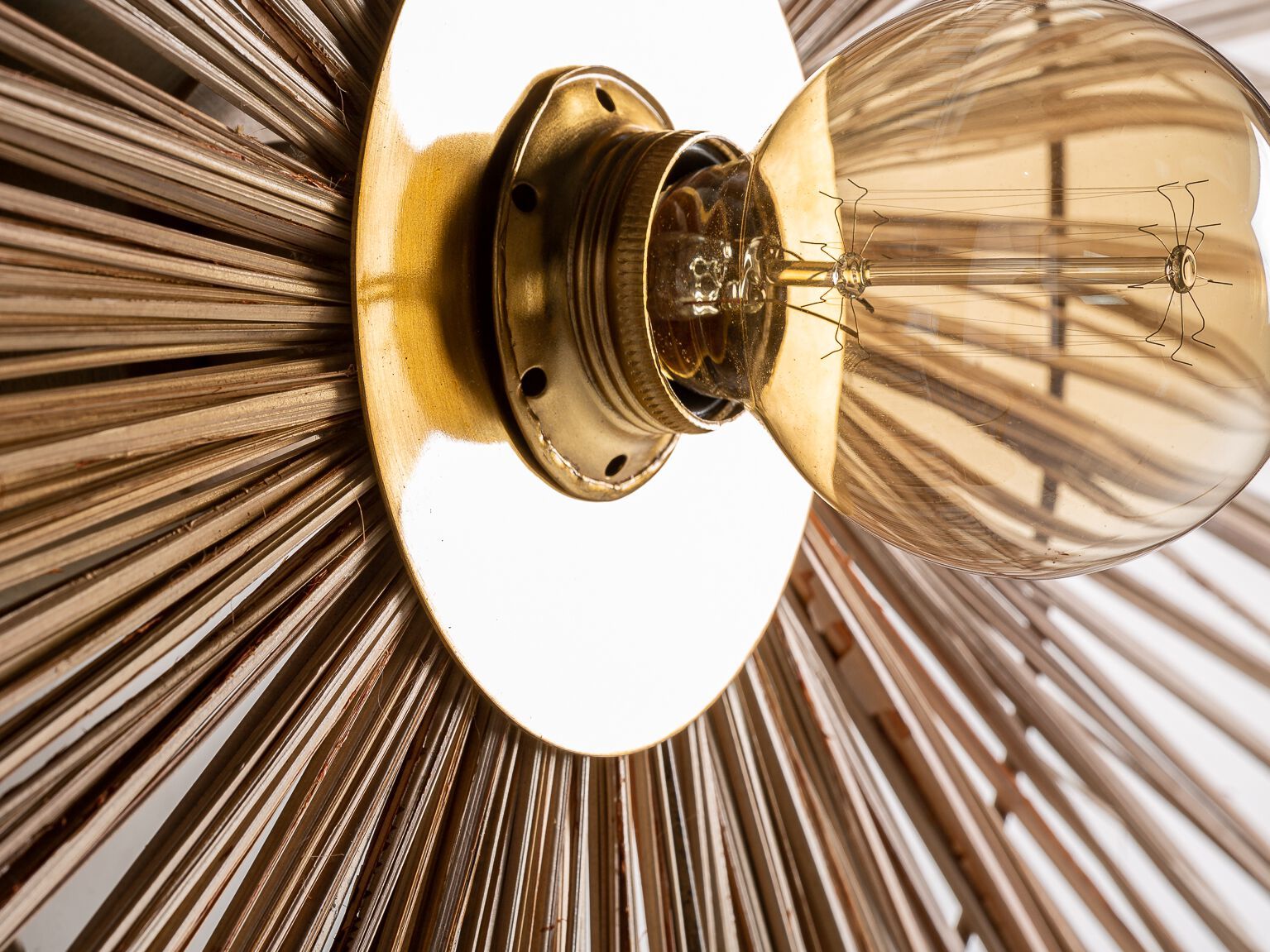 Настенный светильник из ротанга Vical Home WALL LAMP 28866 ARCH-00125027 - Вид №3