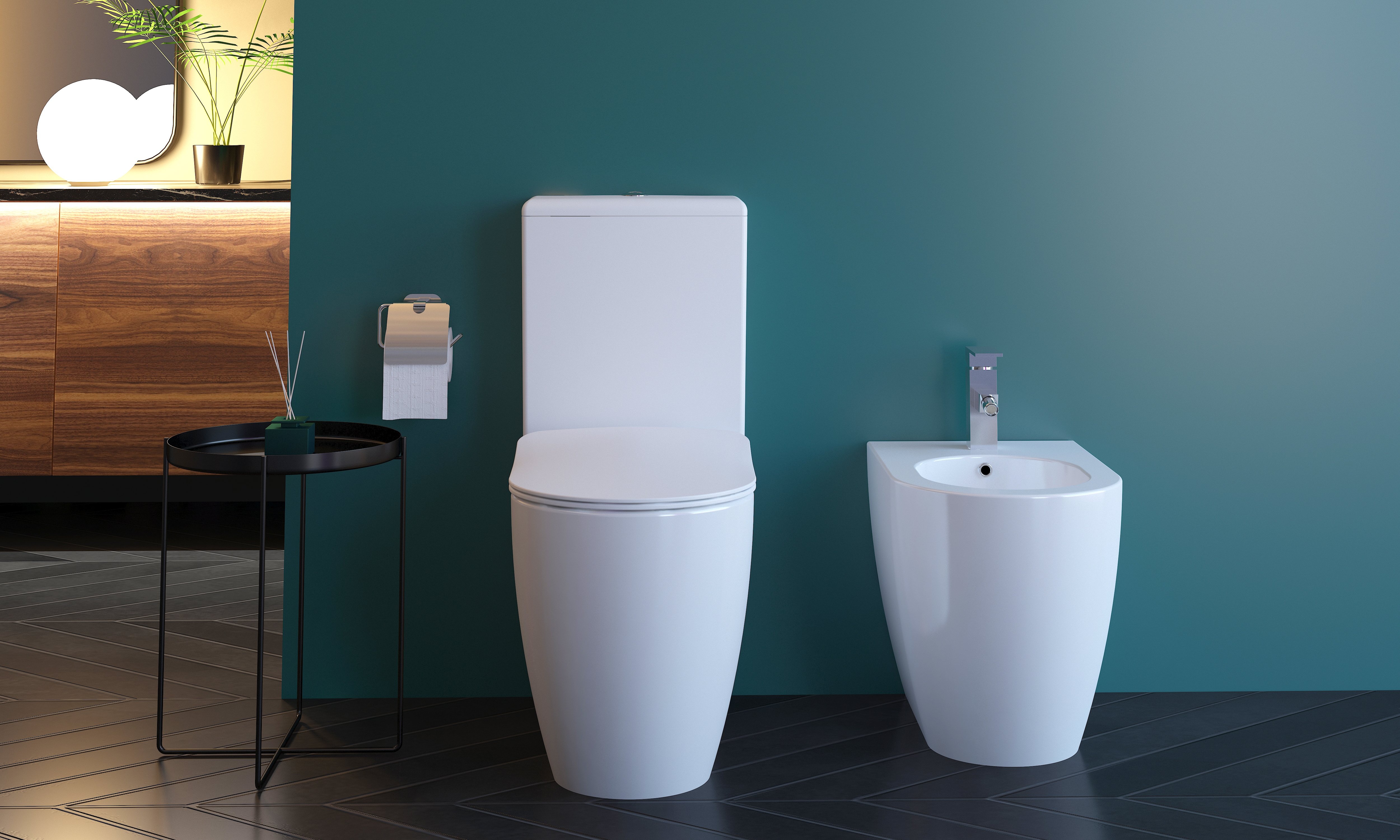 FE500-00CB00E-0000 FREE Биде Creavit Free - Вид №1