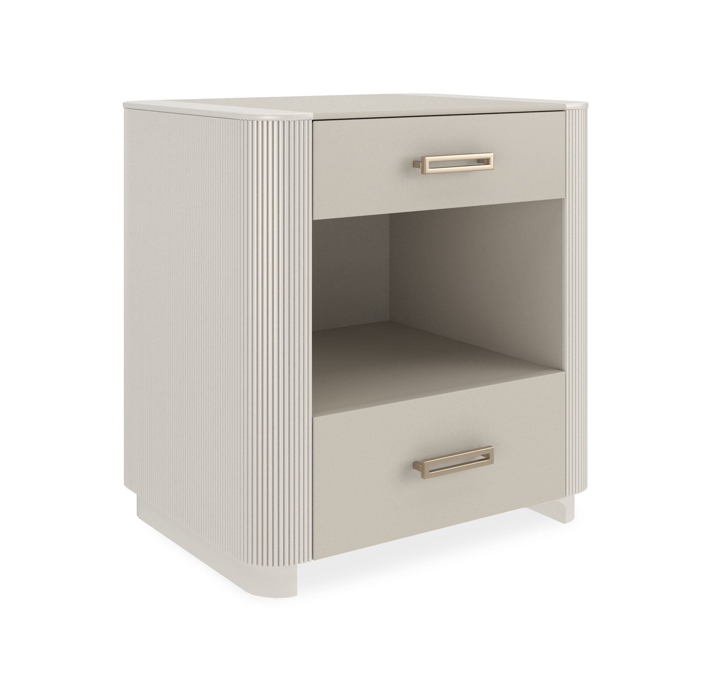 Деревянная прямоугольная тумбочка с ящиками Caracole LOVE-LY! ARCH-00023255 - Вид №18