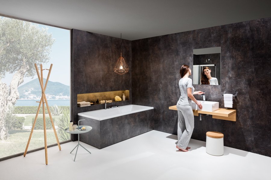 Столешница под раковину L 800 темный орех Ravak X000000836 - Вид №17