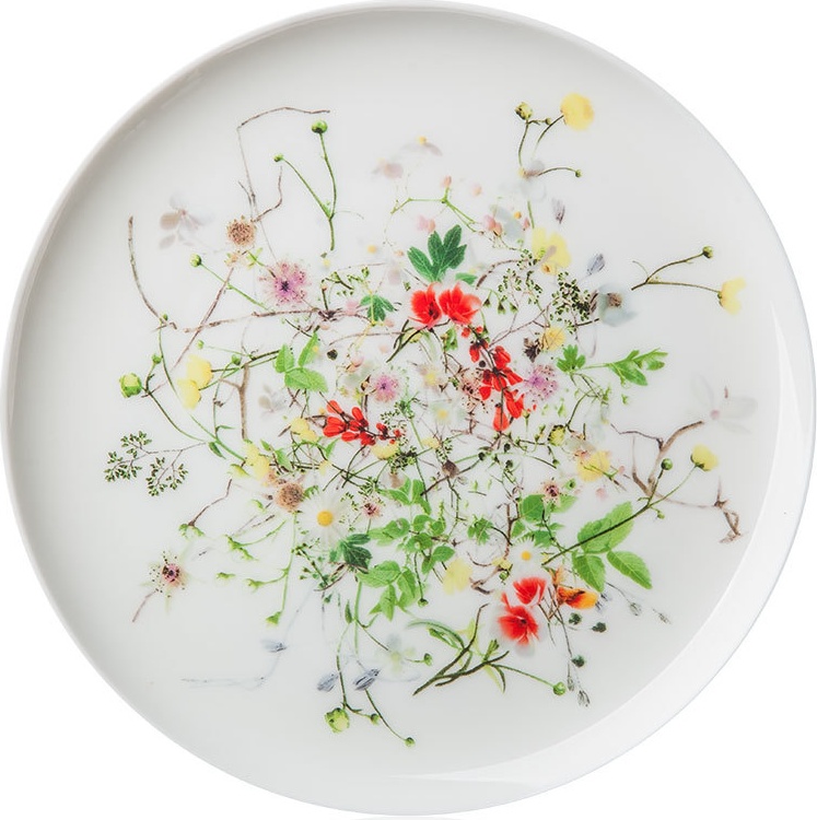10561821 Rosenthal Тарелка десертная Rosenthal Дикие цветы 18см, фарфор Фарфор 