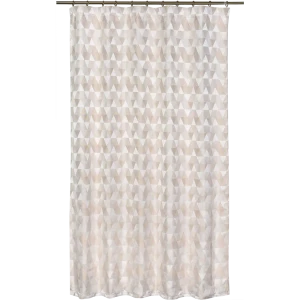 Штора на ленте «Абстракция» 135х180 см цвет бежевый