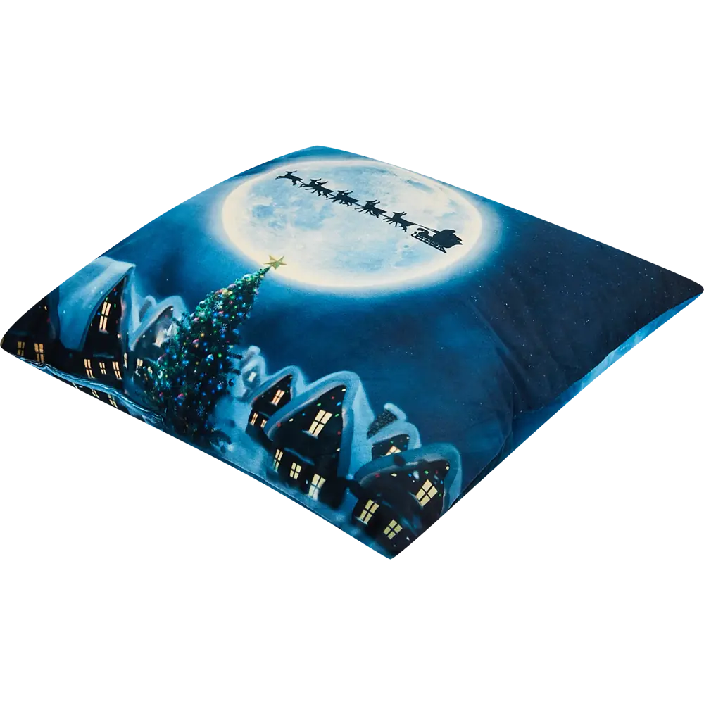 Подушка Рождество 45x45 см цвет синий 88791405 STLM-2199092 SEASONS  - Вид №1