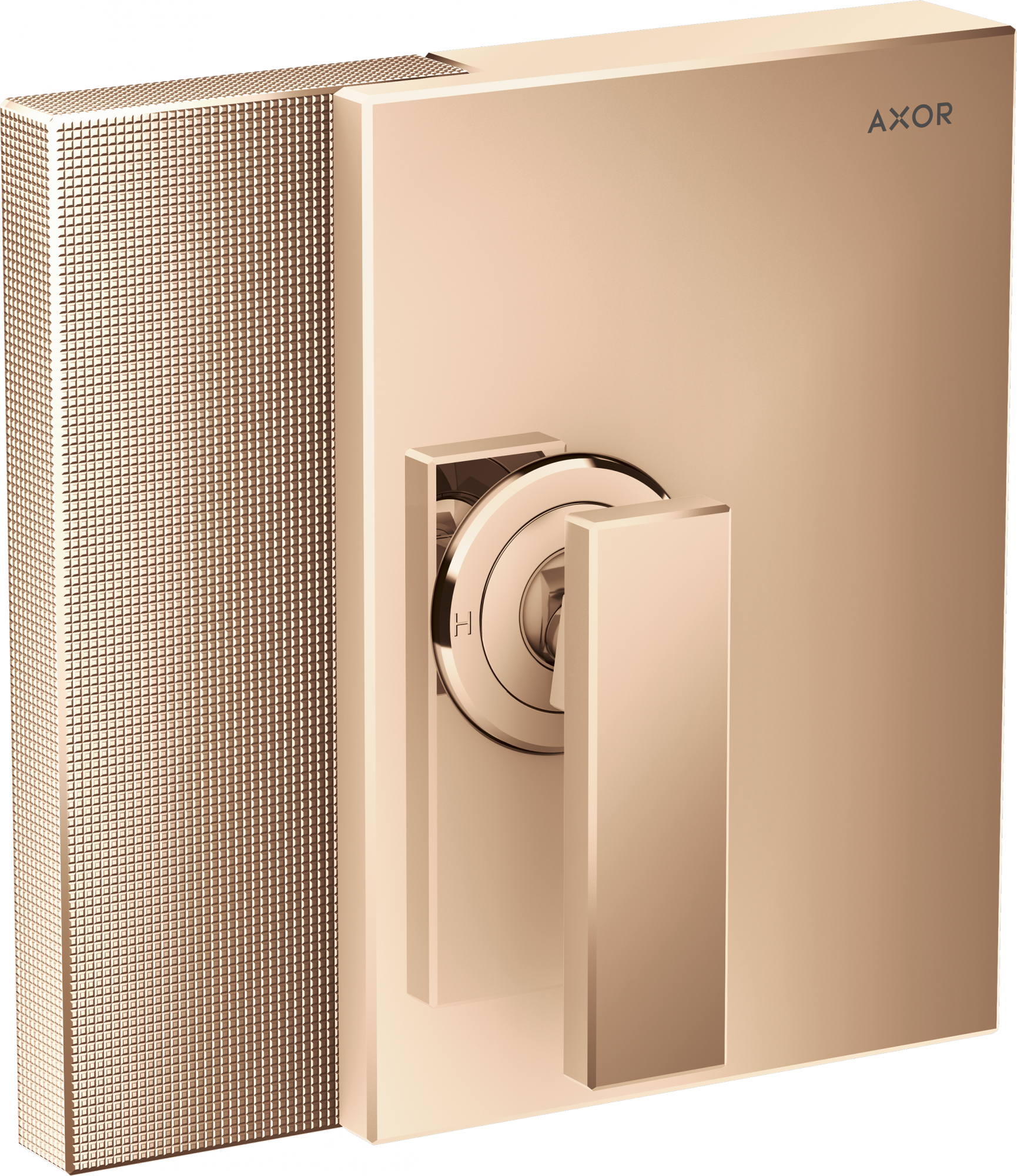 46651300 Смеситель для душа, однорычажный, скрытого монтажа - AXOR EDGE, алмазная резка