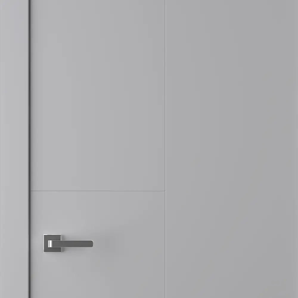 Дверь межкомнатная глухая Лацио 1 90x200 см эмаль серый без замка, без петель 85324561 STLM-2204846 BELWOODDOORS  - Вид №3
