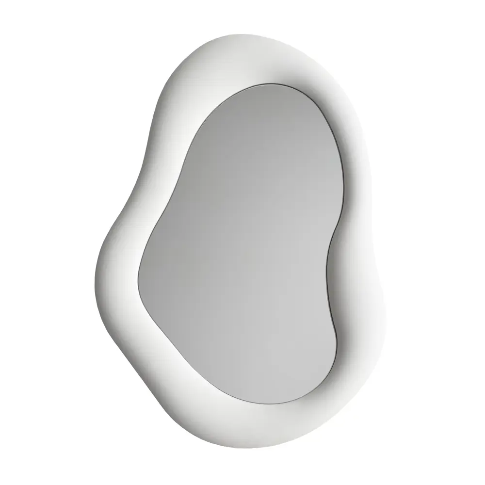 Интерьерное зеркало Nuage фигурное 60×87 см с белой рамой 89438720 Santreyd STLM-1580314 - Вид №3