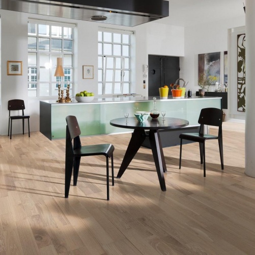 Паркетная доска Kahrs Дуб Перистые облака 2600200523 - Вид №1