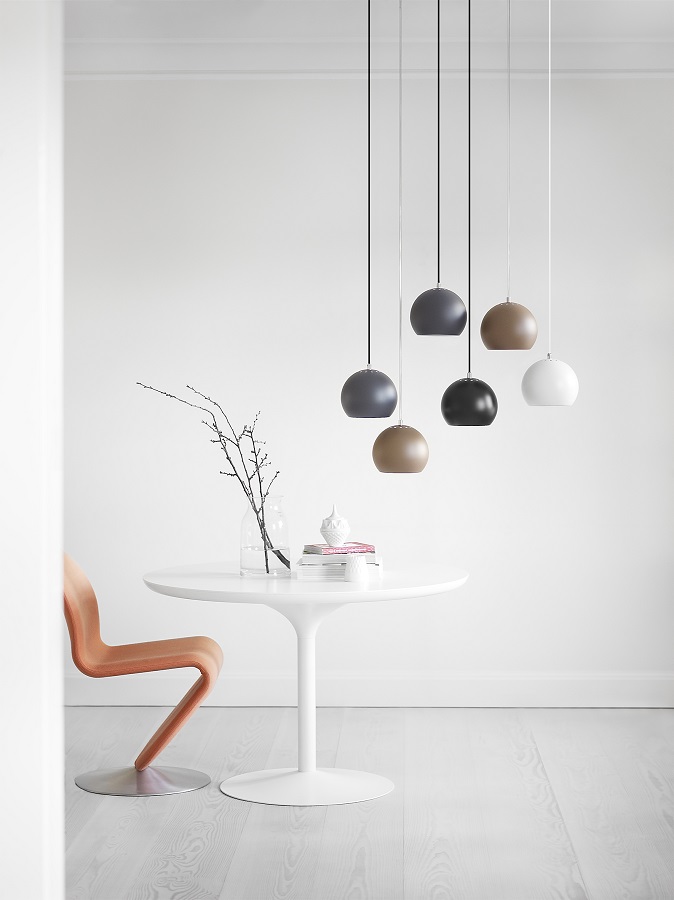 Лампа подвесная Ball, латунь в глянце Frandsen 111505105001 - Вид №2