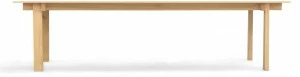 Moca Прямоугольный деревянный стол Rib