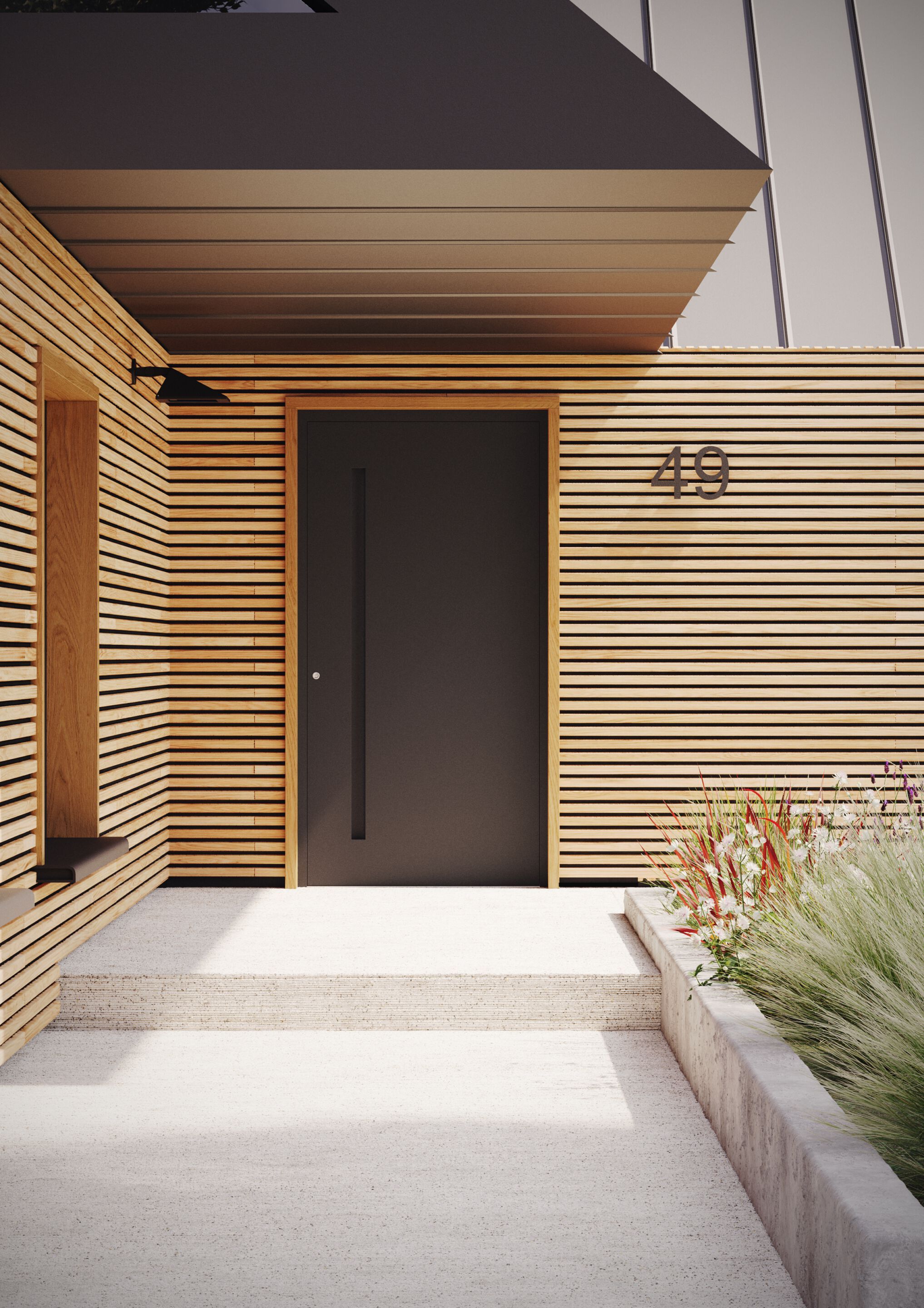 Алюминиевая огнестойкая входная дверь Oknoplast алюминий ARCH-00005594